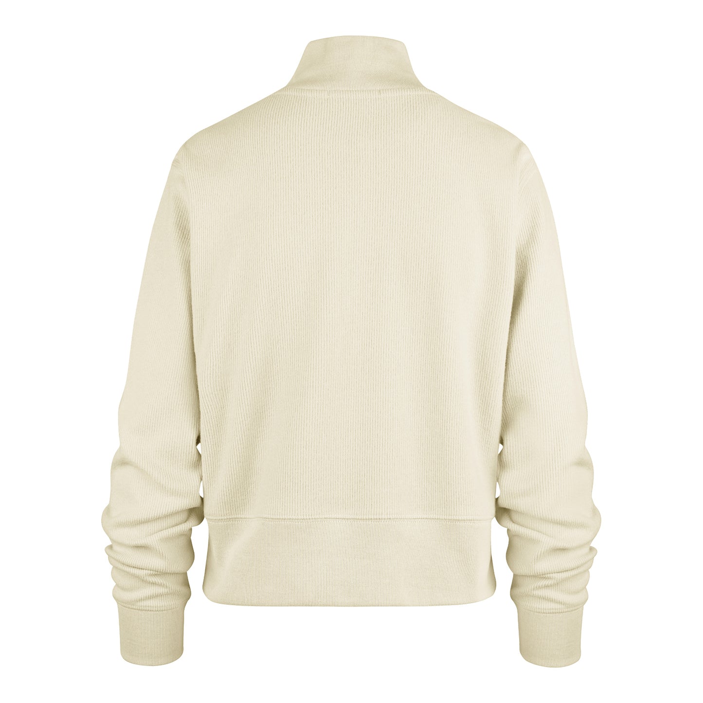 Ladies Chicago Bulls ’47 Brand Tranquility Sweatshirt in White - Back View
