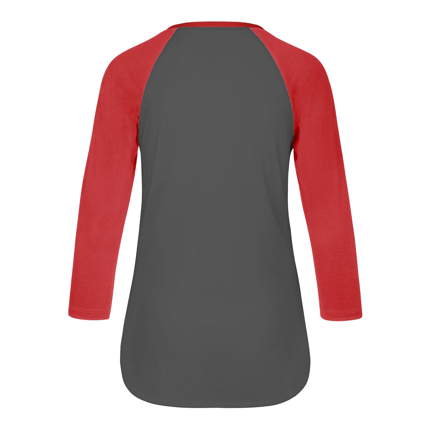 Ladies Chicago Bulls 47 Brand Submarine Raglan Long Sleeve T-Shirt - back view