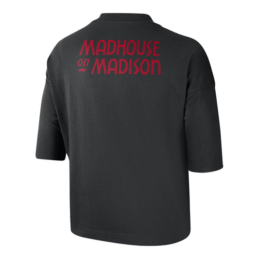 LADIES 2023-24 CHICAGO BULLS CITY EDITION NIKE PRIMARY T-SHIRT - front view