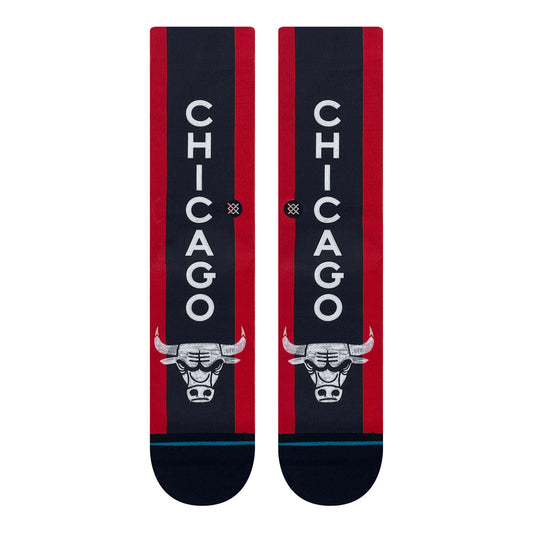 2023-24 CHICAGO BULLS CITY EDITION STANCE SOCKS - side view