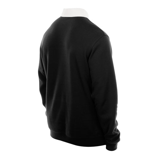 Chicago Bulls New Era Colorblock Rugby Shirt - Front View