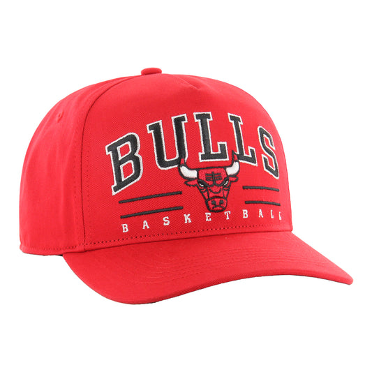 Chicago Bulls 47 Brand Adjustable Roscoe Hitch Hat - front view