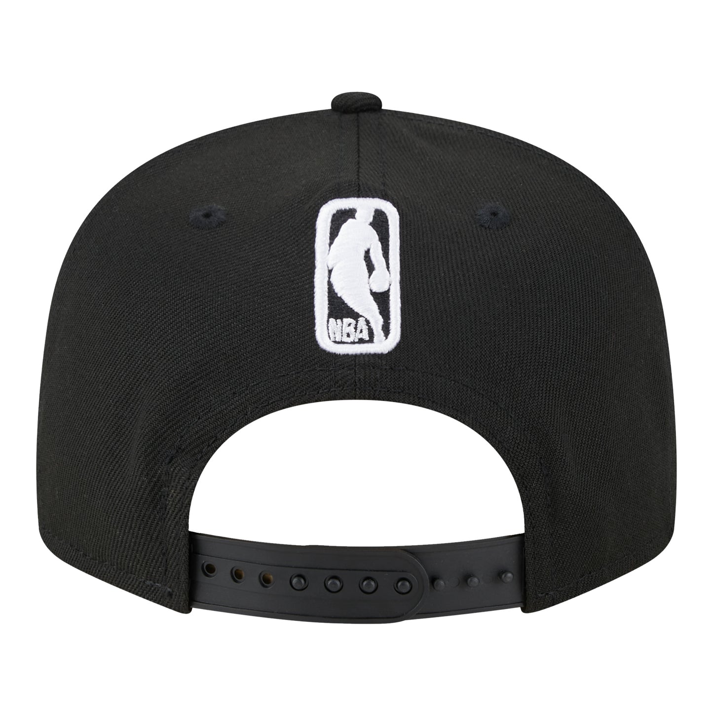 Chicago Bulls 23 Tip Off Snapback Hat - black and white - back view