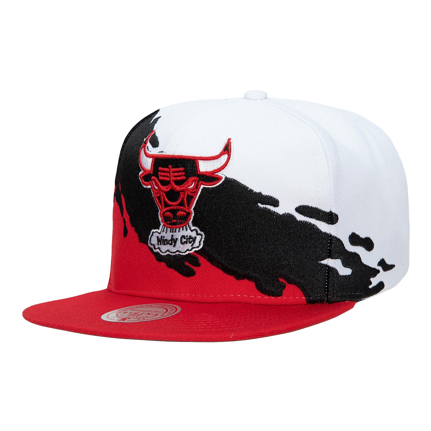 Chicago Bulls Mitchell & Ness Paintbrush Snapback