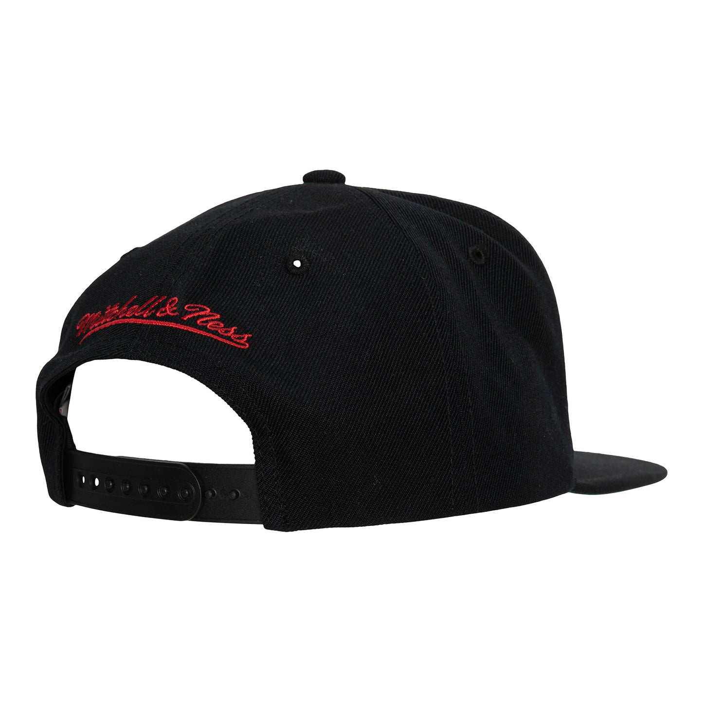 Chicago Bulls B2B Champs '91-'92 Mitchell & Ness Snapback in black - back view
