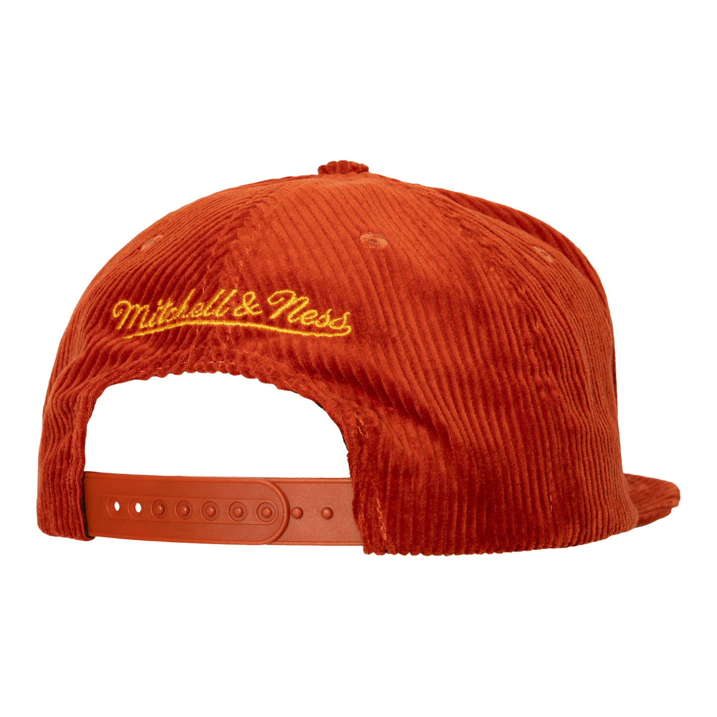 Chicago Bulls M&N Levels Snapback in orange - back view