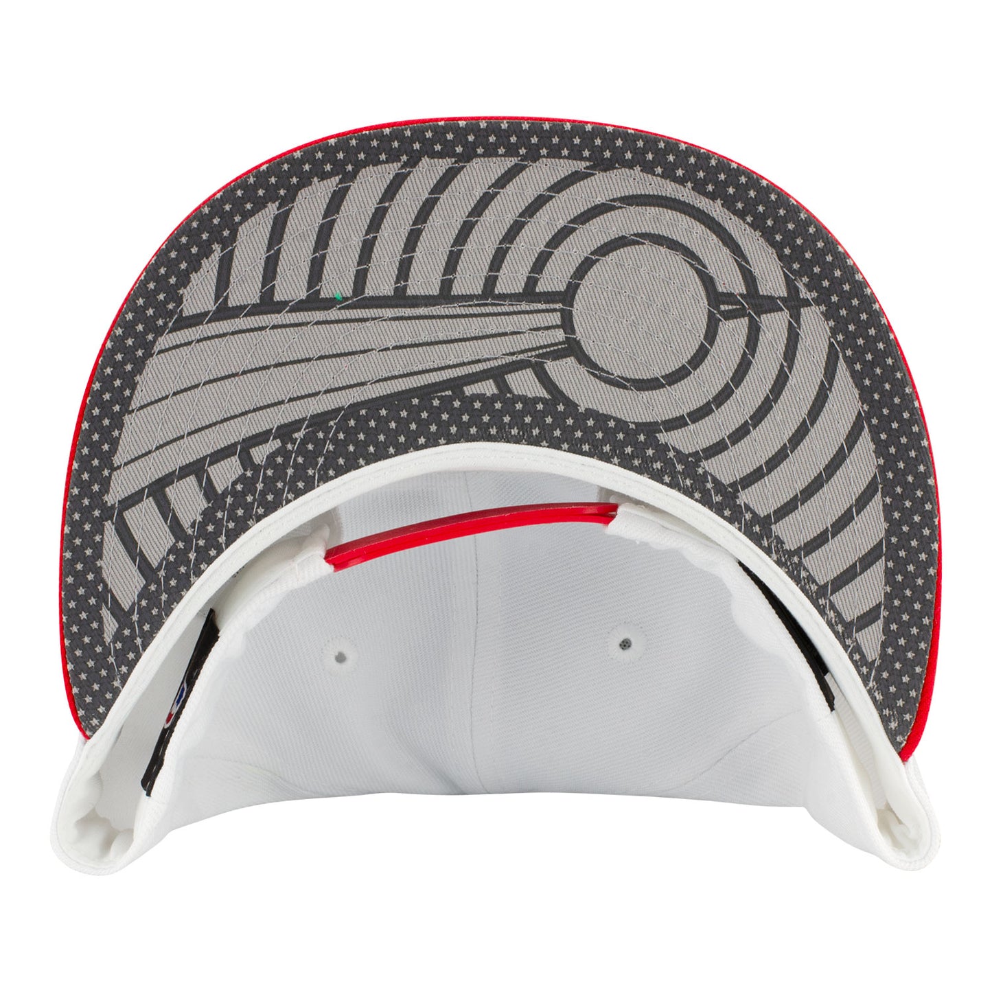 Chicago Bulls New Era 23 DL Snapback - under brim view