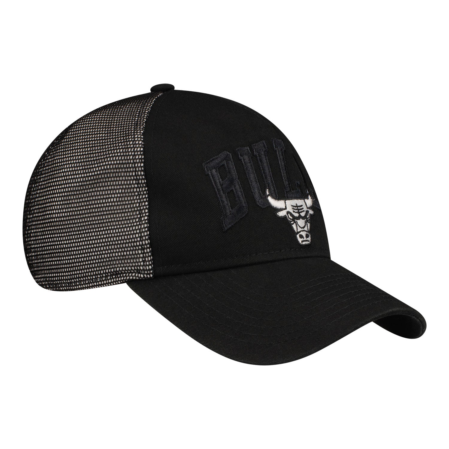 Chicago Bulls New Era A-Frame Adjustable Hat - front view