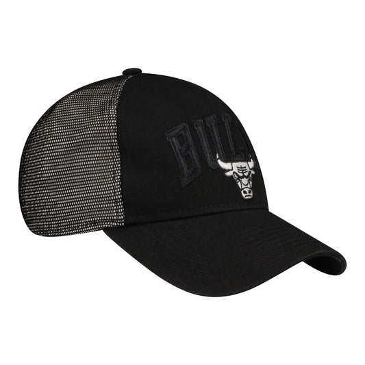 Chicago Bulls New Era A-Frame Adjustable Hat - front view