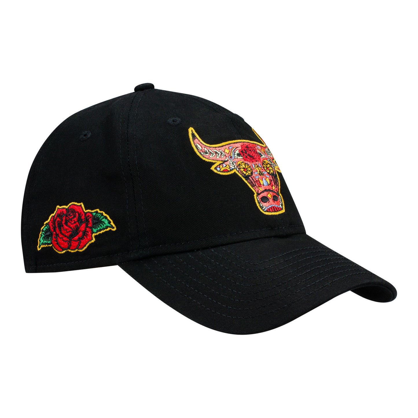 Chicago Bulls New Era DL 920 Snapback Hat - side view