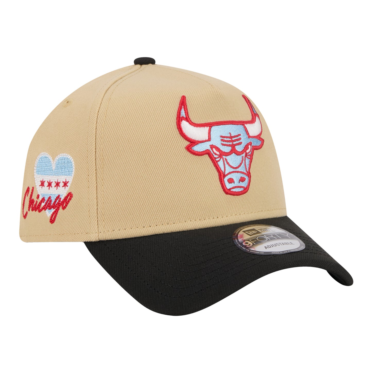 Chicago Bulls New Era Chicago City Side Patch Snapback