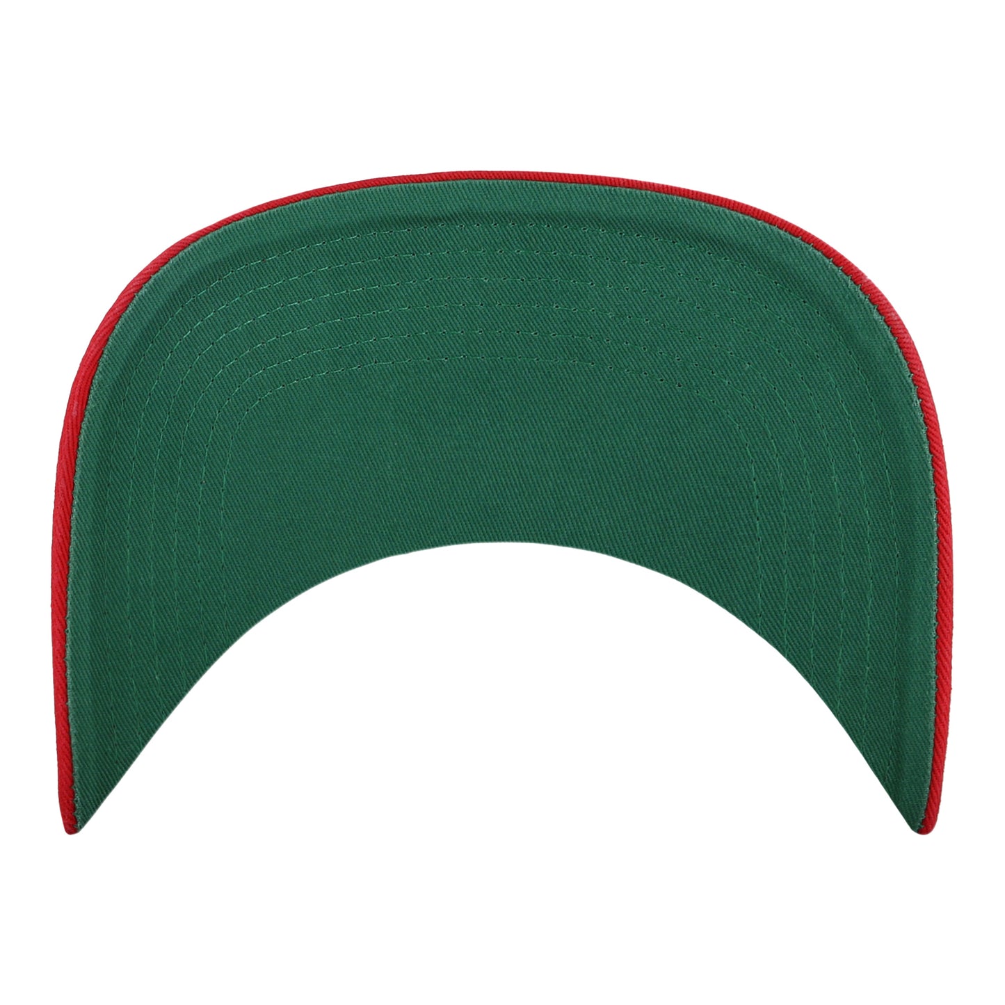 Chicago Bulls 47 Brand Hitch City Line Snapback Hat In Tan - Under Bill View