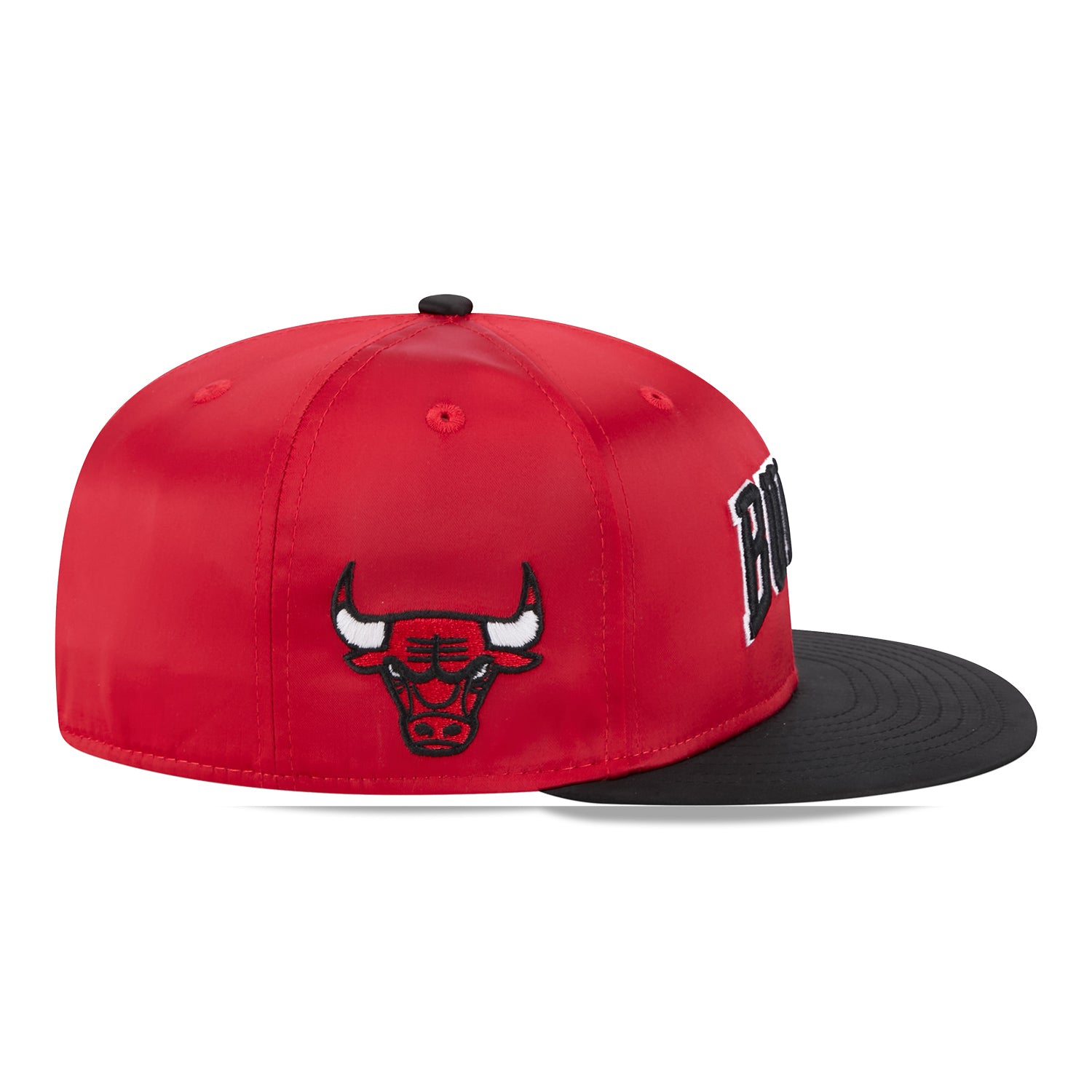 Chicago Bulls New Era 59Fifty Satin Two-Tone Fitted with Pin - Right Side View