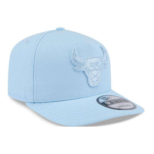 Chicago Bulls New Era Color Pack Tonal Blue 950 Snapback - Left View