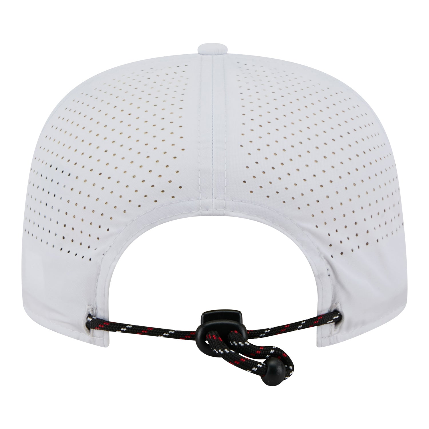 Chicago Bulls New Era Performance Golfer Rope Hat - Back View