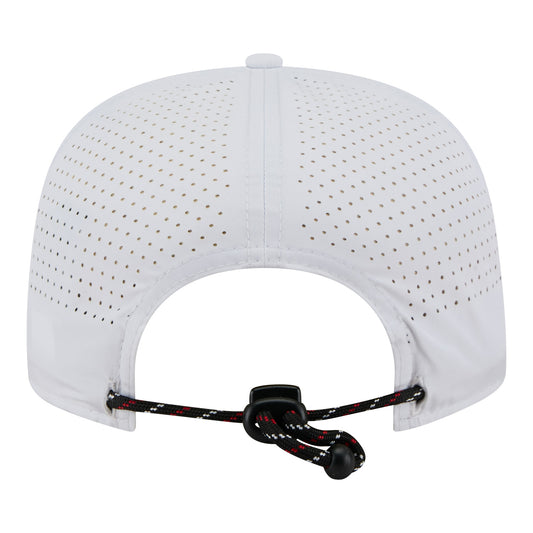 Chicago Bulls New Era Performance Golfer Rope Hat - Front Left View