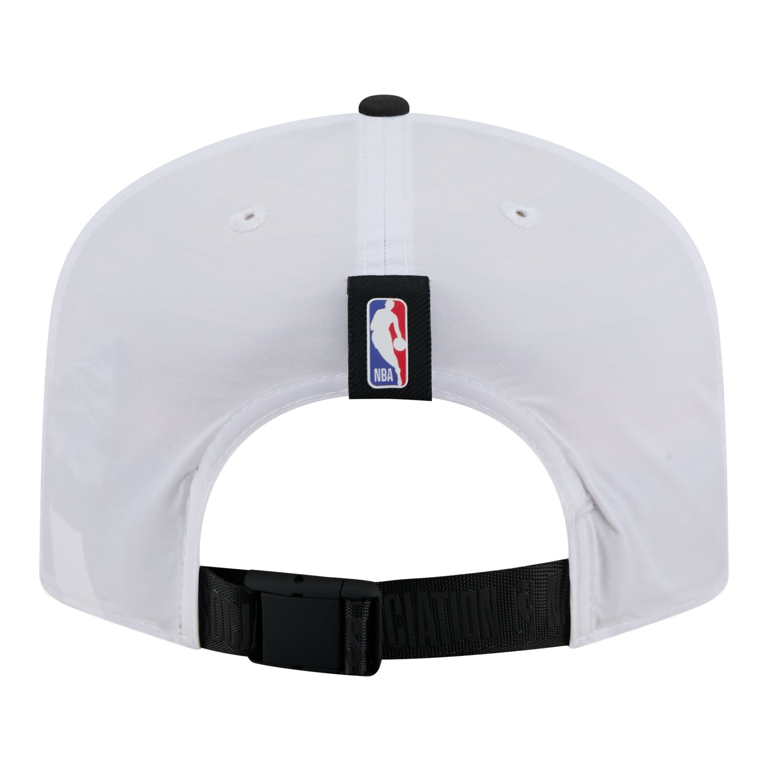 Chicago Bulls New Era 2025 Draft Golfer Hat in White - Back View
