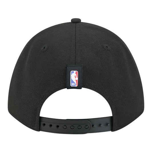 Chicago Bulls New Era 2025 Draft 940MC A-Frame Snapback in Black - Front Left View