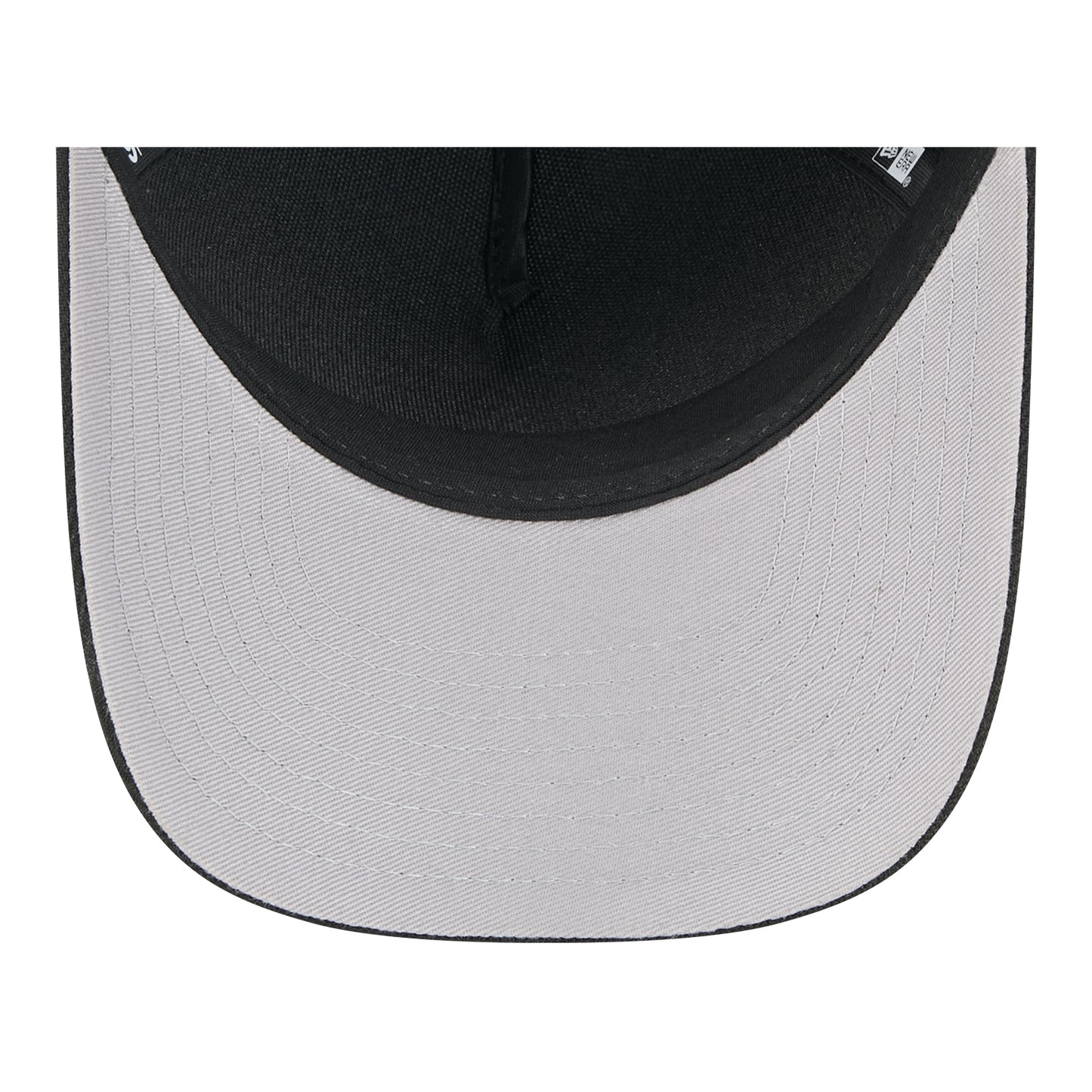 Chicago Bulls New Era 2025 Draft 940MC A-Frame Snapback in Black - Underbrim View