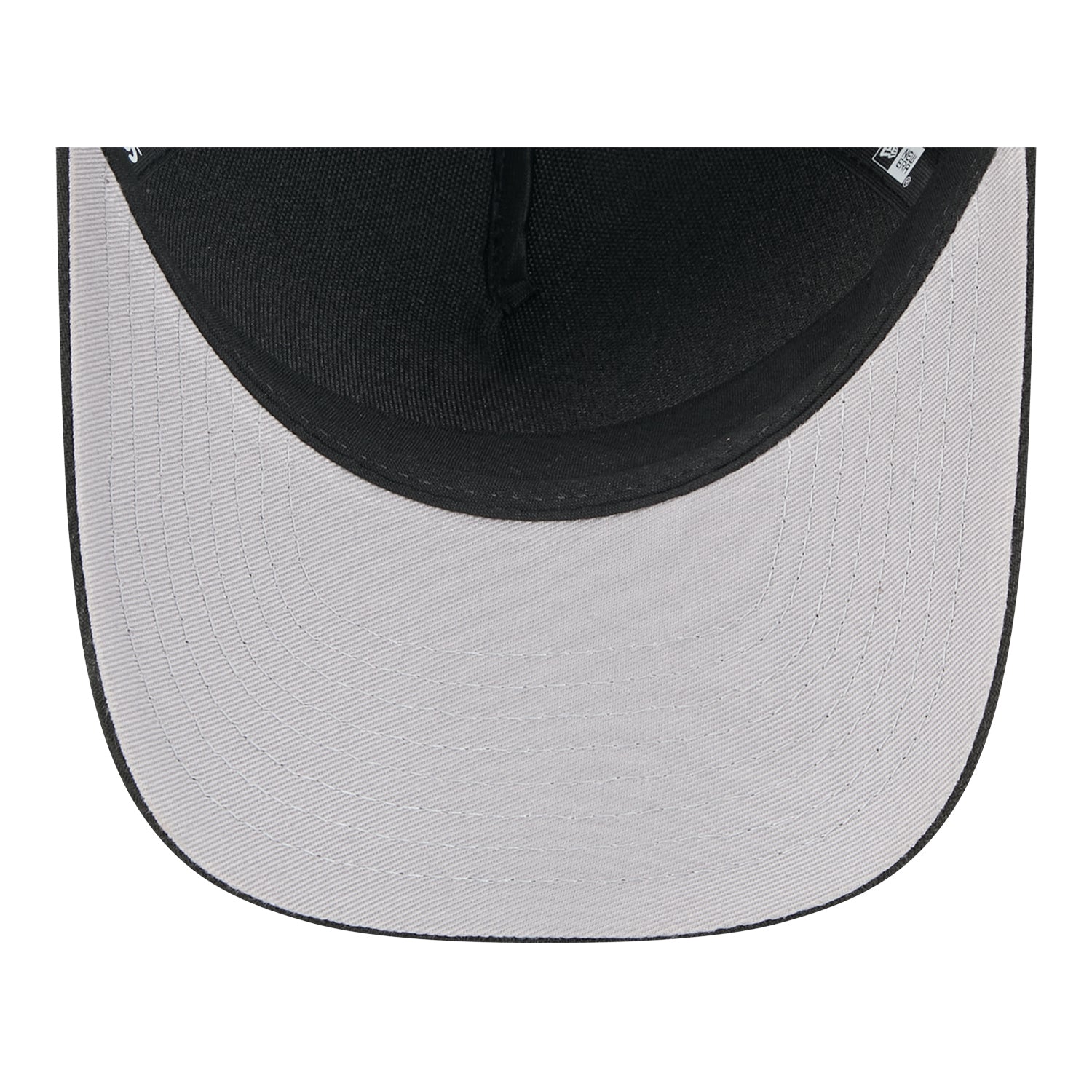 Chicago Bulls New Era 2025 Draft 940MC A-Frame Snapback in Black - Underbrim View