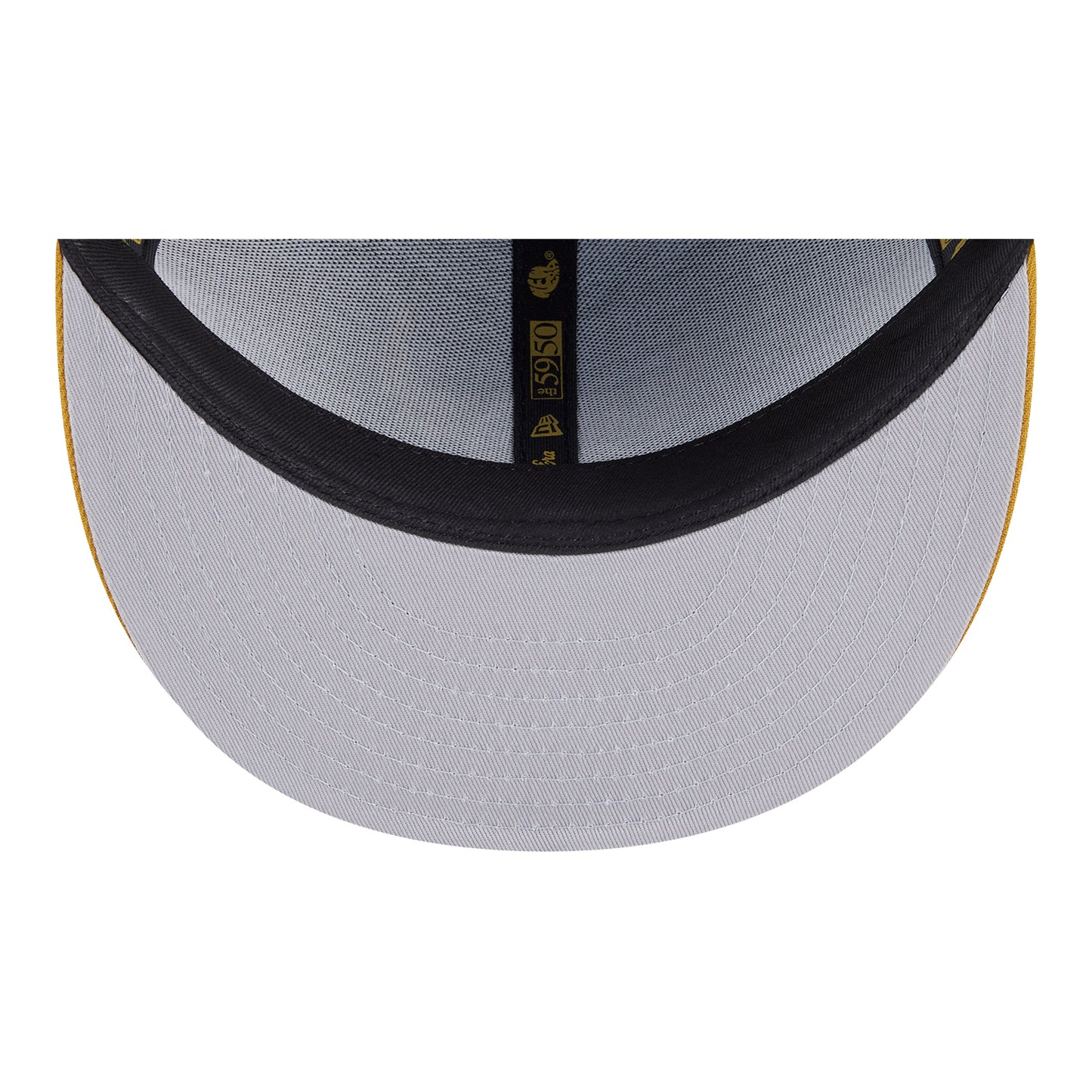 Chicago Bulls New Era Gold 5950 Day Hat - Underbrim View