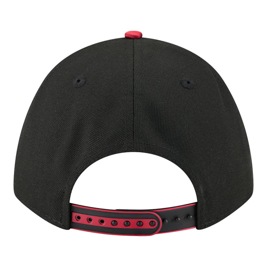 Chicago Bulls New Era 2025 Tip-Off 940MC Snapback in Black and White - Front Left View