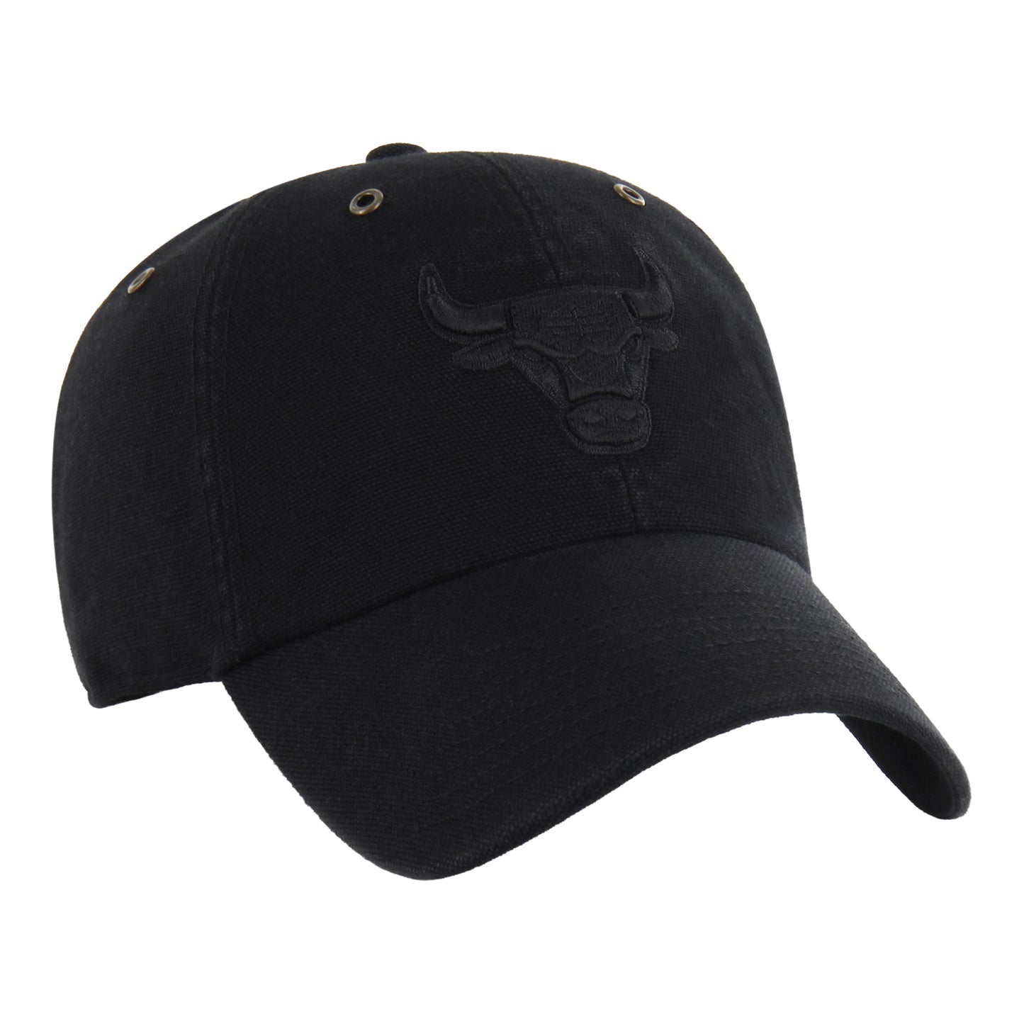 Chicago Bulls 47 Brand Carhartt Black Clean Up Hat in Black - Front Right View