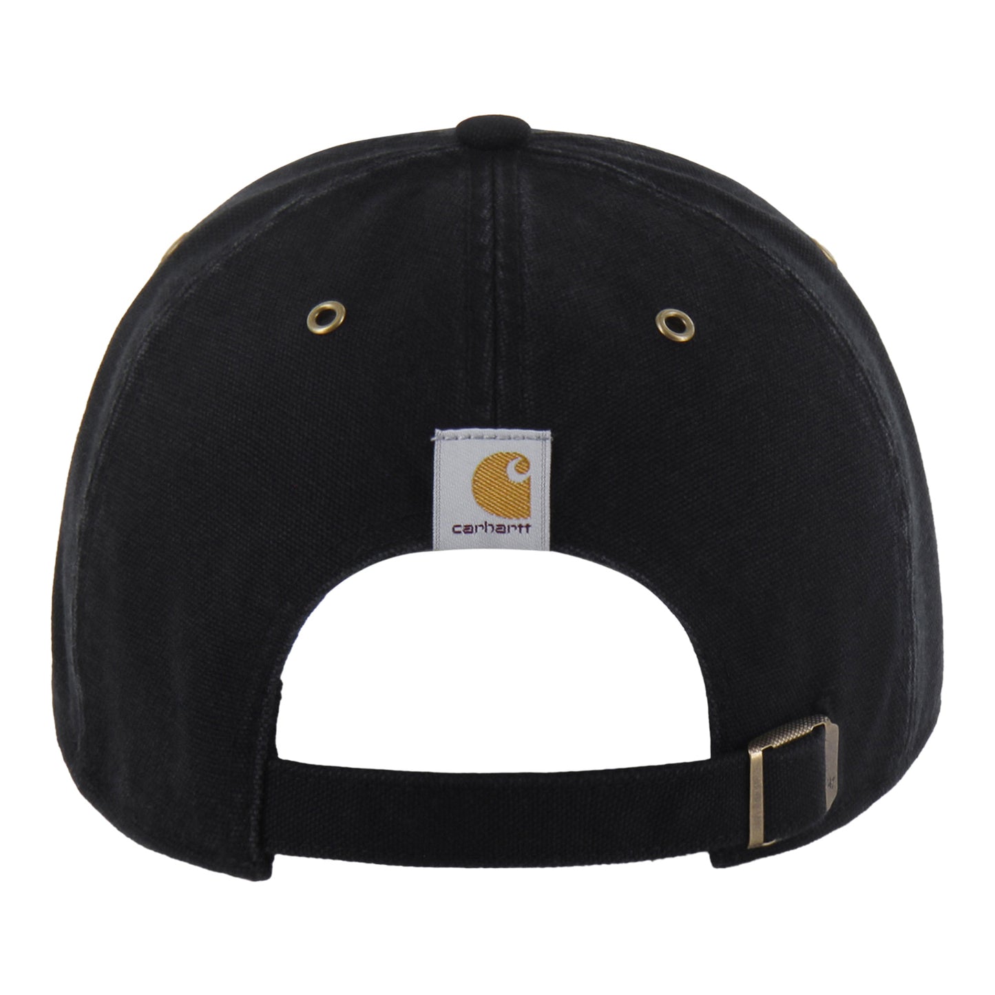 Chicago Bulls 47 Brand Carhartt Black Clean Up Hat in Black - Back View