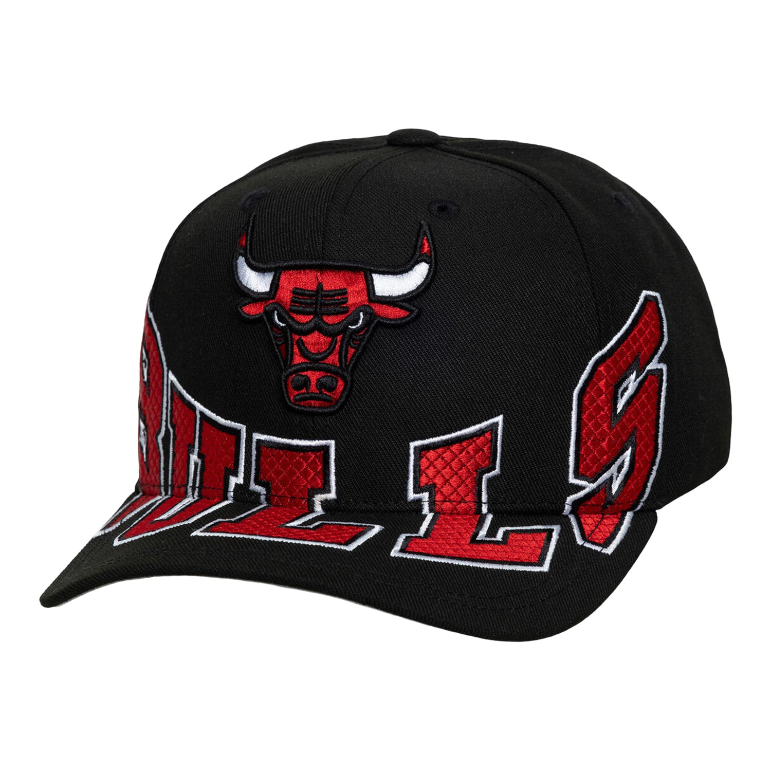 Chicago Bulls Mitchell & Ness Over Under Pro Snapback – Official