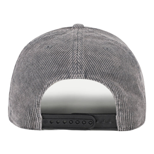 Chicago Bulls 47 Brand Reclaim Hitch Two Tone Snapback in Grey - Front Left View