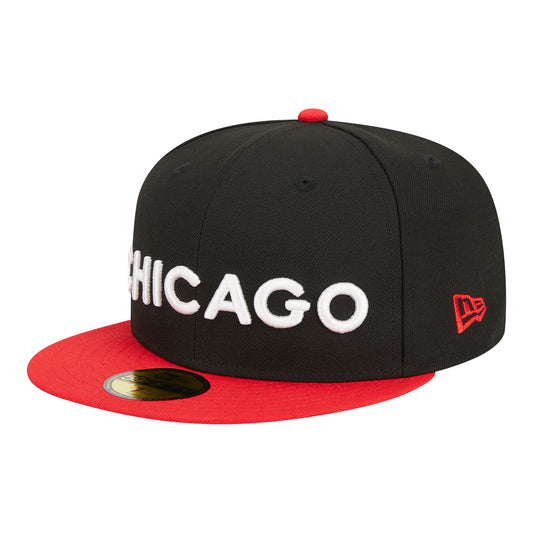 Chicago Bulls New Era City Hat - front view