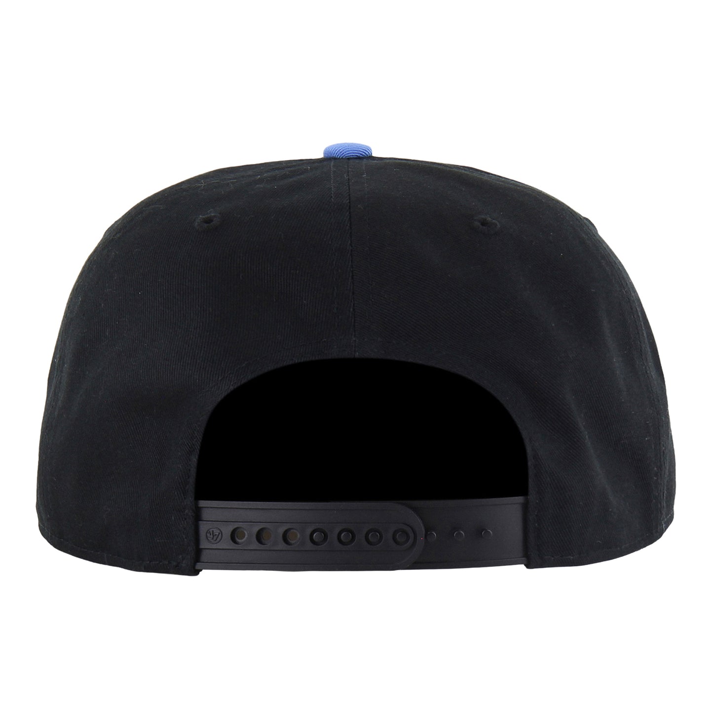 2025-26 City Edition Chicago Bulls 47 Brand Captain Snapback in Black - Back View