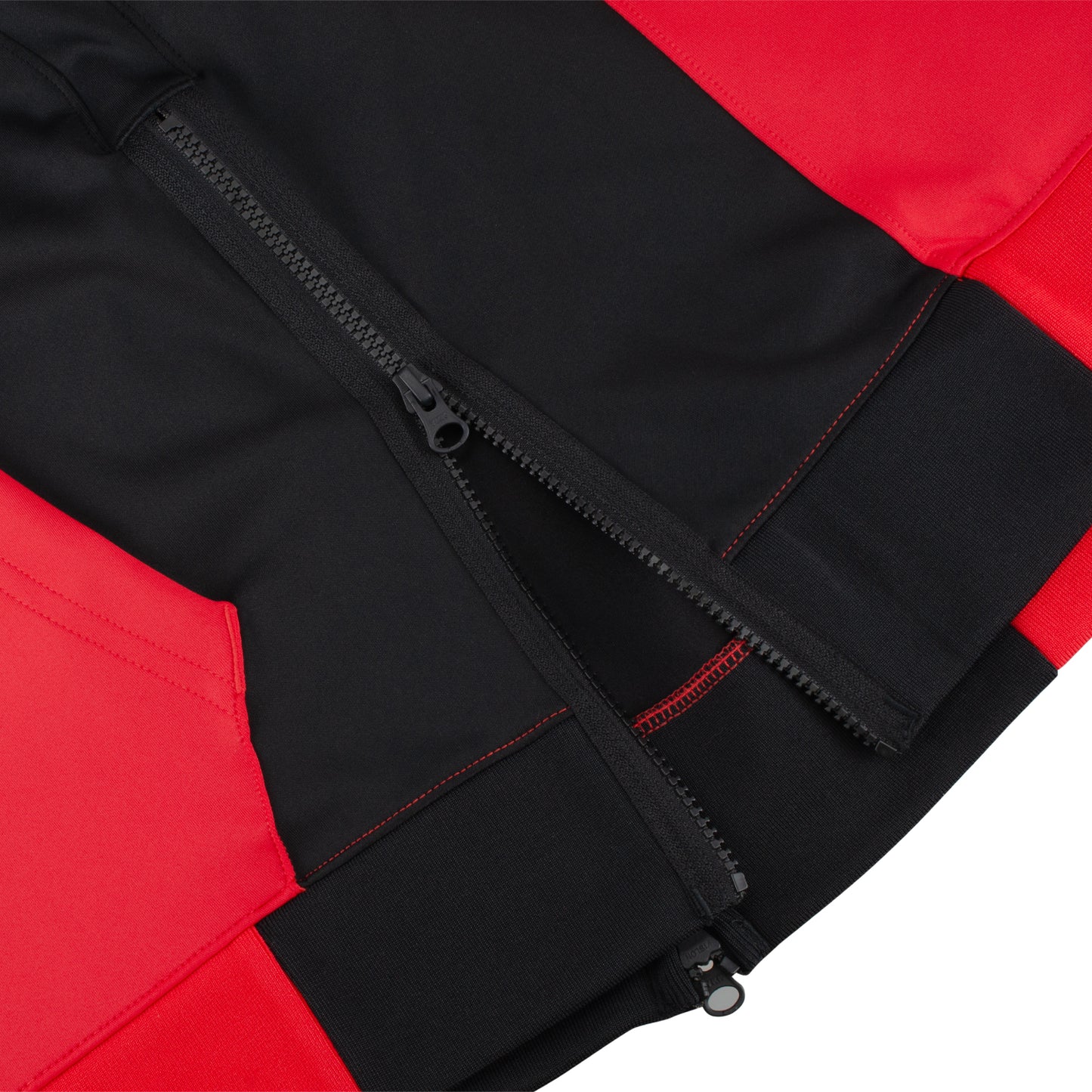 Chicago Bulls Nike Showtime Jacket - up close