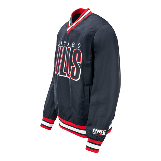 Chicago Bulls 1966 Wild Collective Pullover Windbreaker - Front View