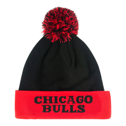 Chicago Bulls IOG Wordmark Cuff Knit Hat - Back View