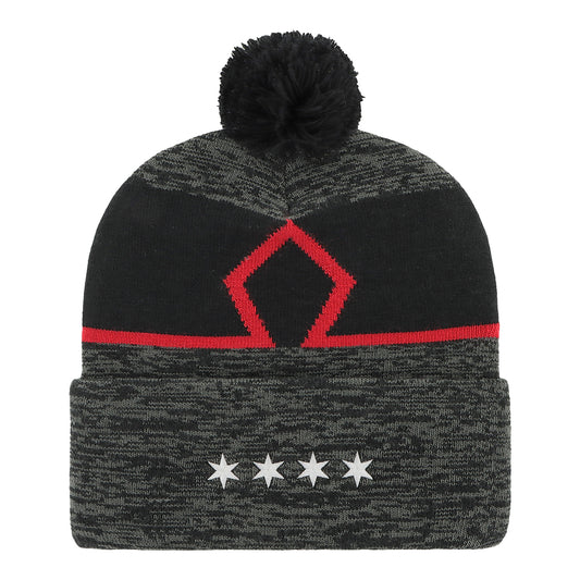 Chicago Bulls City Edition Knit Hat - front view