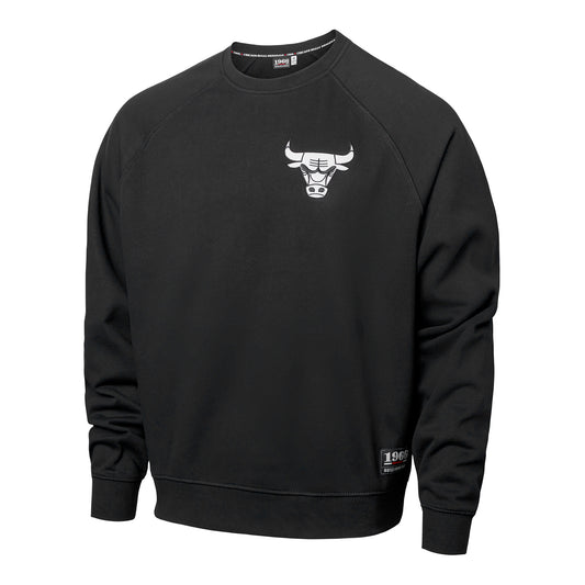 Chicago Bulls 1966 Kangaroo Old English Crewneck Sweatshirt - back view