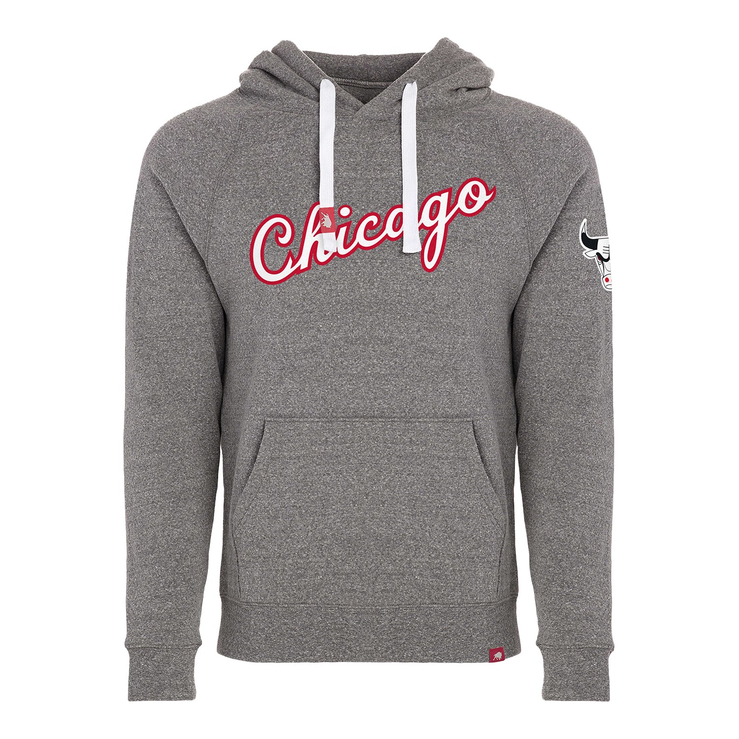 Chicago Bulls Mitchell & Ness Chenille Logo Hoodie