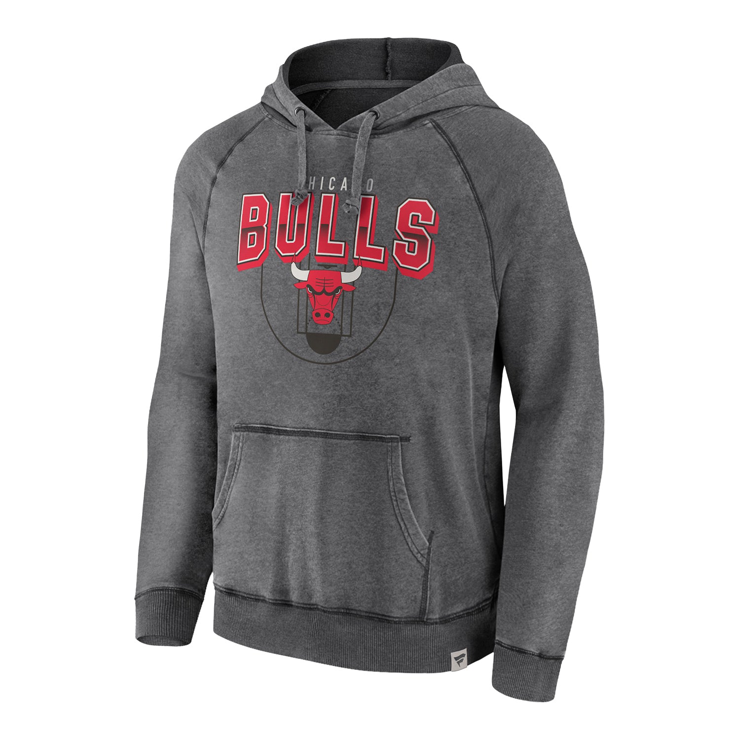 chicago bulls hoodie grey