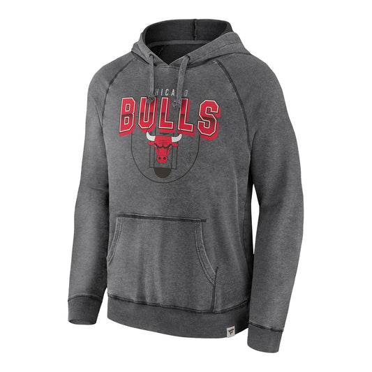 Chicago Bulls Fanatics Washed Hooded Sweatshirt - front view