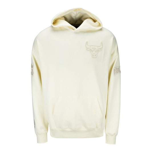 Chicago Bulls Pro Standard Neutral Hooded Sweatshirt - Front View