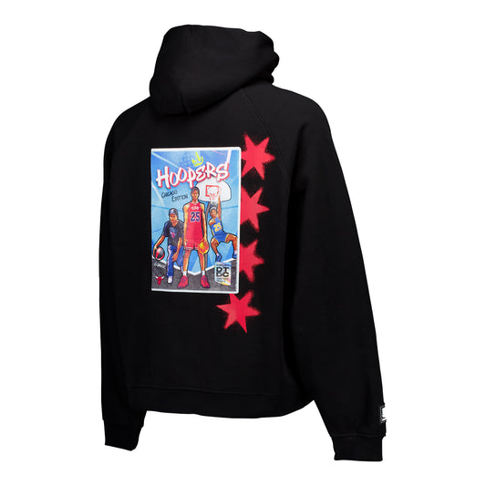 Chicago Bulls 1966 Dalen x Don D1 Hooded Sweatshirt - back view