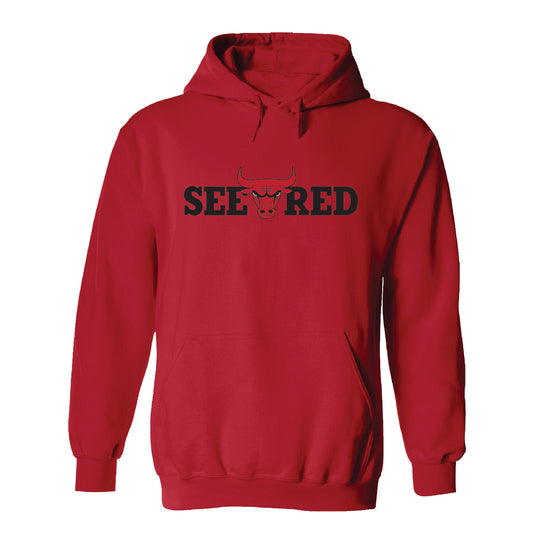 Chicago Bulls IOG 'See Red' Hooded Sweatshirt - front view