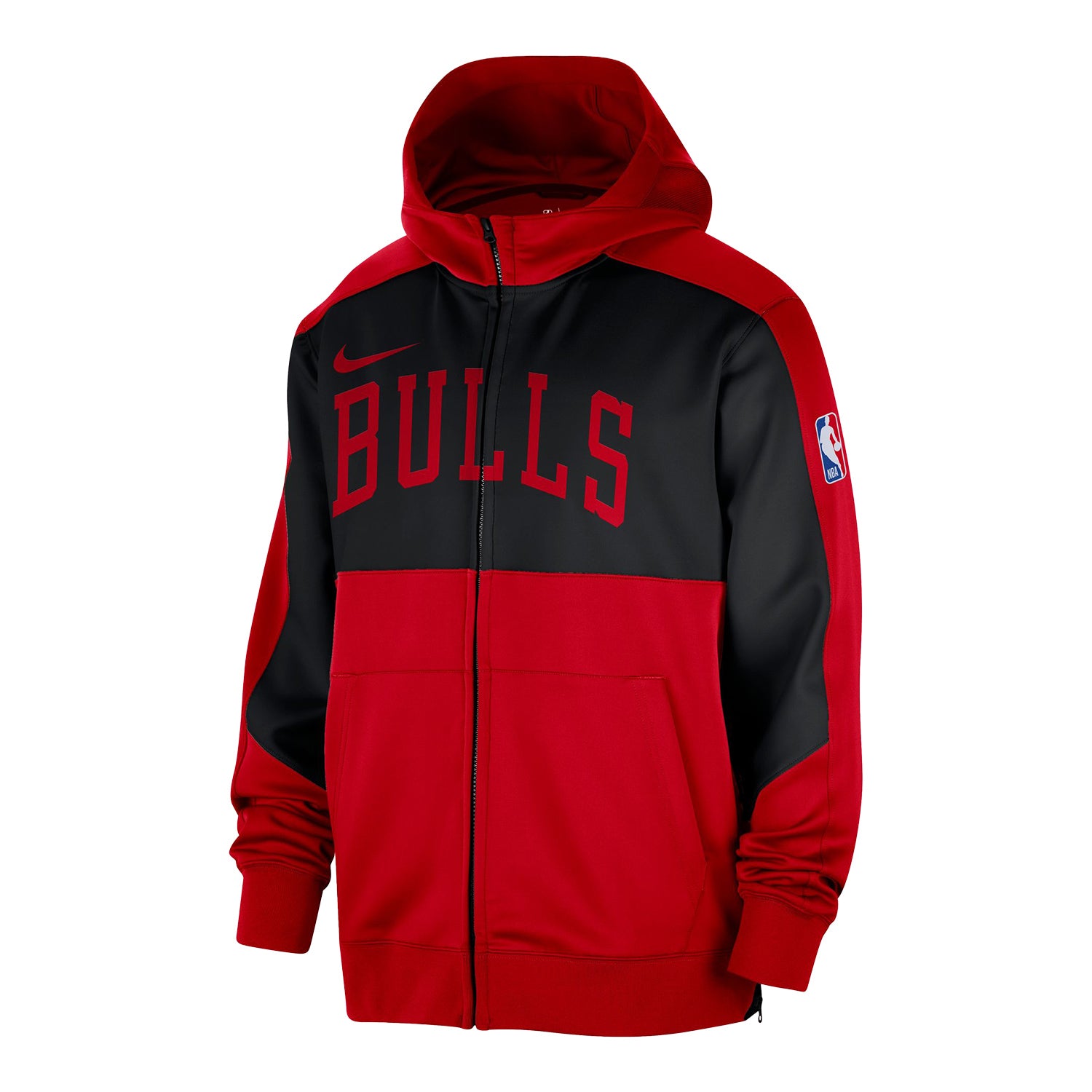 Chicago newest Bulls Logo Zipper Hoody (Red)