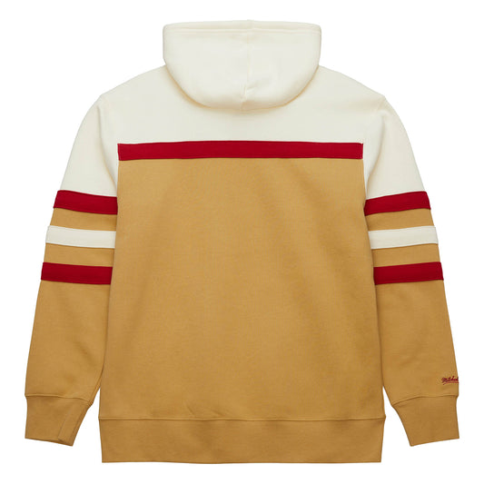 Chicago Bulls Mitchell & Ness Head Coach Colorblock Hoodie