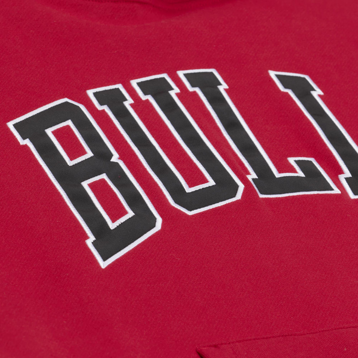 Chicago Bulls Mitchell & Ness Derrick Rose Photo Hoodie in Red - Front View