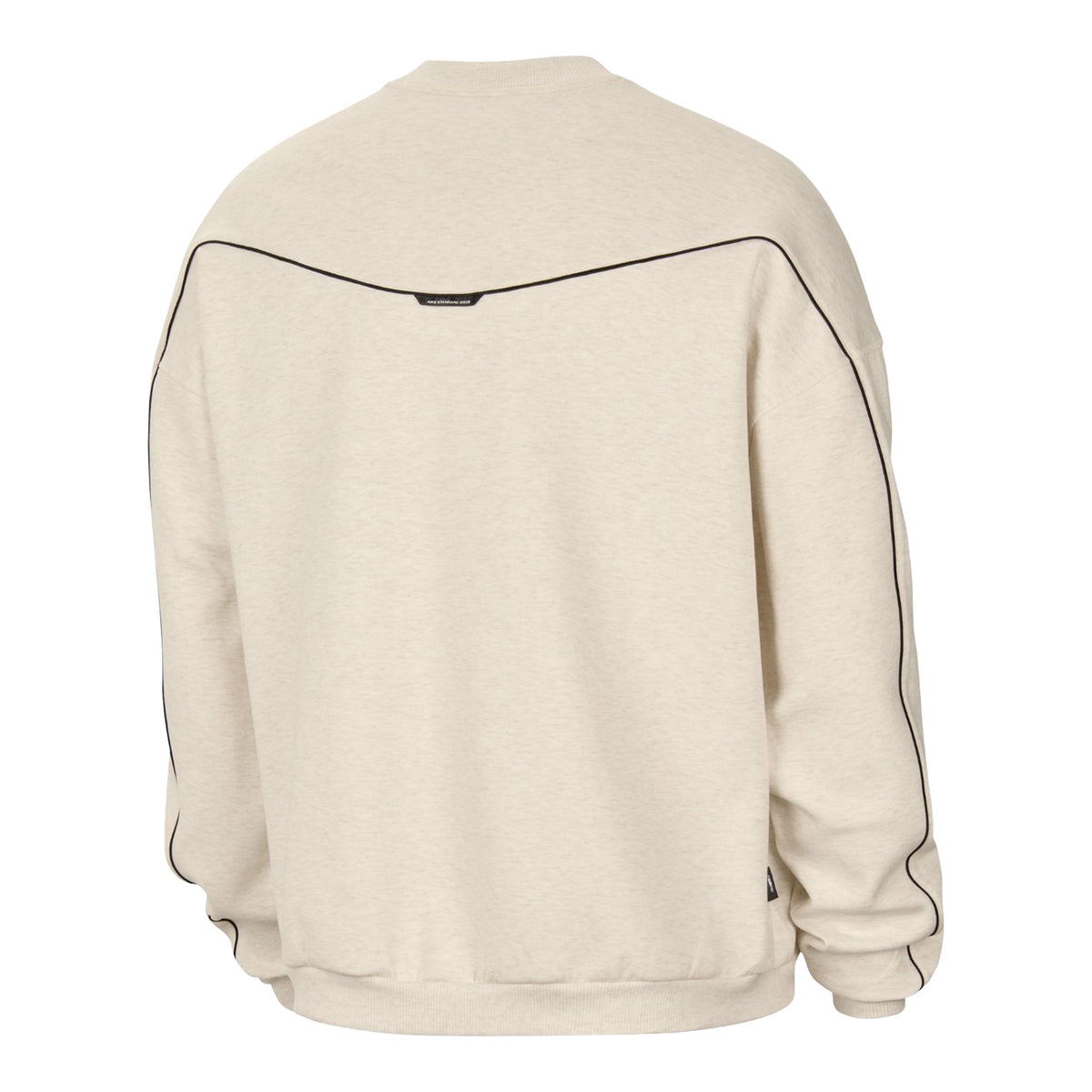 Chicago Bulls Nike 2026 Standard Issue Stretch Crewneck in White - Back View