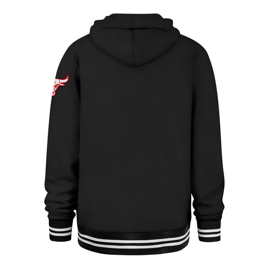 2023-24 CHICAGO BULLS CITY EDITION BRIDGE EASTPORT HOODED SWEATSHIRT - front view