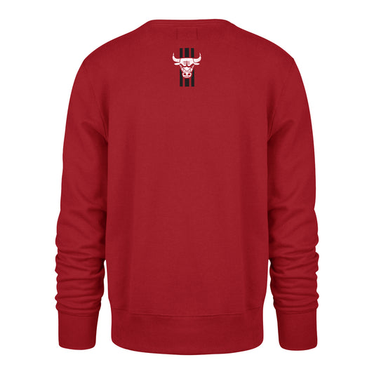 2023-24 CHICAGO BULLS CITY EDITION POSTGAME HEADLINE CREWNECK SWEATSHIRT - front view