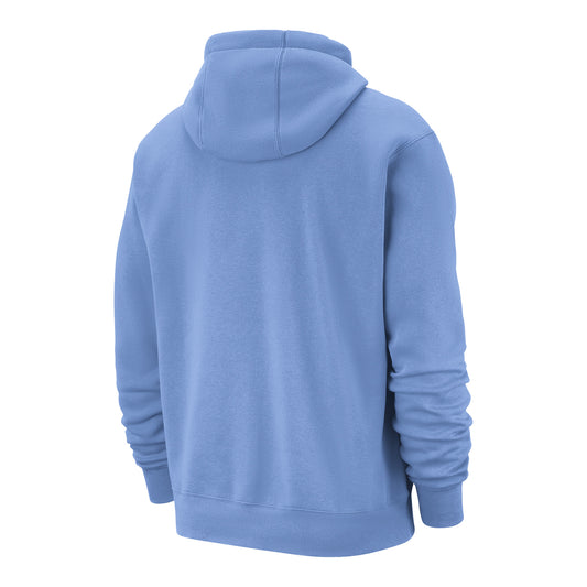 2025-26 City Edition Chicago Bulls Club Hoodie in Blue - Front View